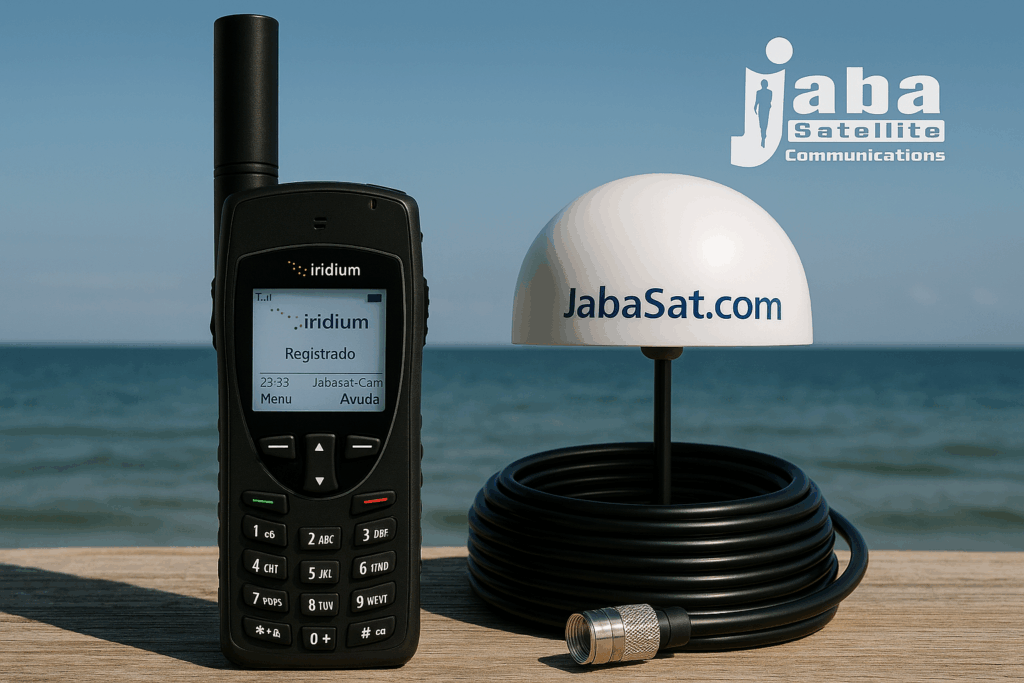 jabasat Antenas Marítimas para Teléfonos Satelitales